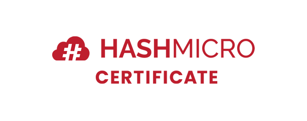 HashMicro Internship Certificate